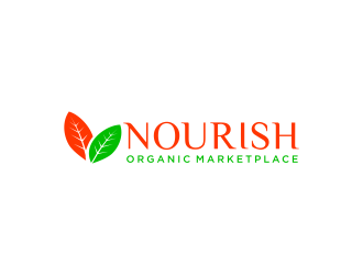 Nourish Organic Marketplace logo design by ammad