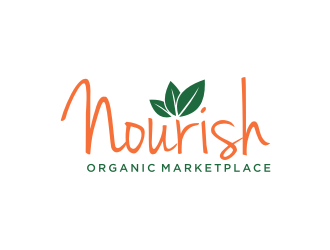 Nourish Organic Marketplace logo design by johana