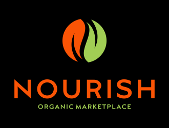 Nourish Organic Marketplace logo design by brandshark