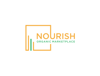 Nourish Organic Marketplace logo design by Nurmalia