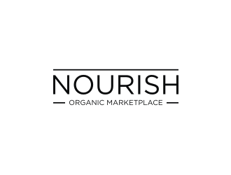 Nourish Organic Marketplace logo design by vostre