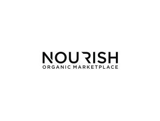 Nourish Organic Marketplace logo design by Nurmalia