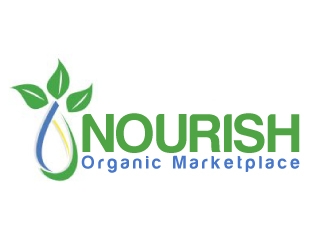 Nourish Organic Marketplace logo design by AamirKhan