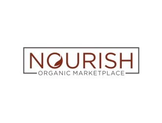 Nourish Organic Marketplace logo design by agil