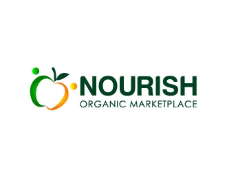 Nourish Organic Marketplace logo design by Marianne