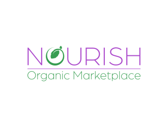 Nourish Organic Marketplace logo design by qqdesigns