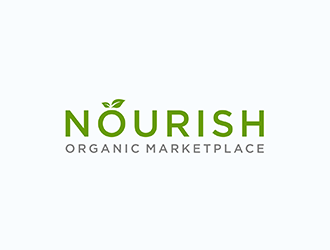 Nourish Organic Marketplace logo design by ndaru