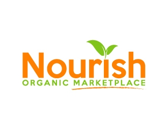 Nourish Organic Marketplace logo design by AamirKhan