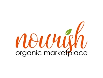 Nourish Organic Marketplace logo design by neonlamp