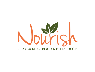 Nourish Organic Marketplace logo design by johana