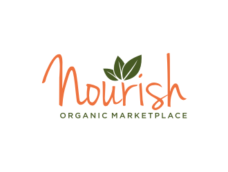 Nourish Organic Marketplace logo design by johana