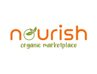 Nourish Organic Marketplace logo design by nurul_rizkon