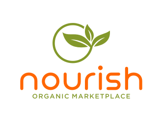 Nourish Organic Marketplace logo design by nurul_rizkon