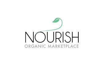 Nourish Organic Marketplace logo design by Rachel
