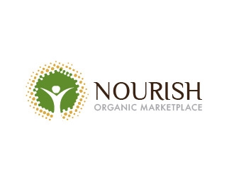 Nourish Organic Marketplace logo design by Rachel