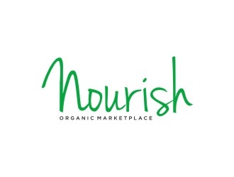 Nourish Organic Marketplace logo design by sabyan
