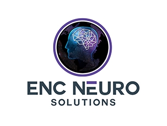 ENC Neuro Solutions logo design by PrimalGraphics