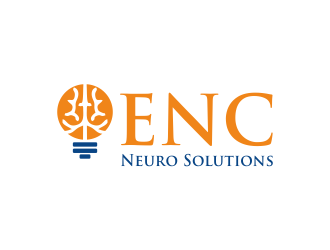 ENC Neuro Solutions logo design by Girly