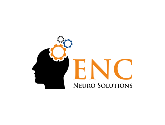 ENC Neuro Solutions logo design by Girly