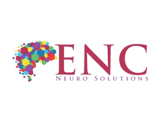 ENC Neuro Solutions logo design by AamirKhan