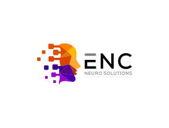 ENC Neuro Solutions logo design by N3V4