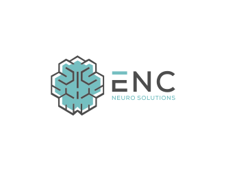 ENC Neuro Solutions logo design by N3V4