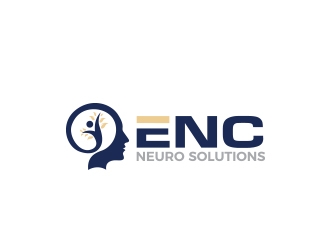 ENC Neuro Solutions logo design by MarkindDesign