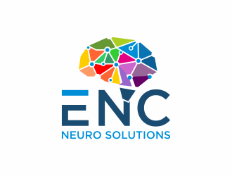 ENC Neuro Solutions logo design by hidro