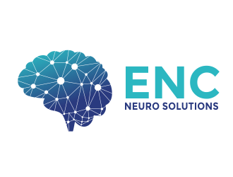 ENC Neuro Solutions logo design by aldesign