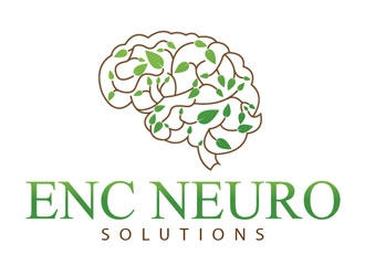 ENC Neuro Solutions logo design by LogoInvent