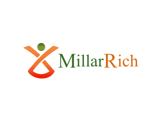 MillarRich  logo design by johana