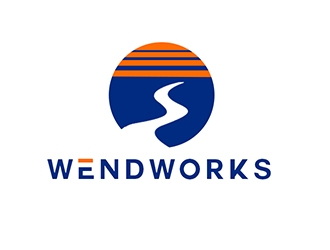 Wendworks logo design by PrimalGraphics