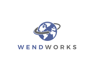 Wendworks logo design by BlessedArt