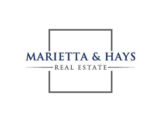 Marietta & Hays Real Estate  logo design by Creativeminds