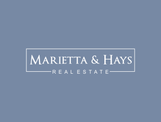 Marietta & Hays Real Estate  logo design by Greenlight