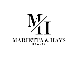 Marietta & Hays Real Estate  logo design by IrvanB