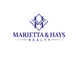 Marietta & Hays Real Estate  logo design by YONK