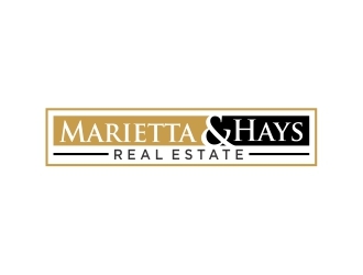 Marietta & Hays Real Estate  logo design by sarungan