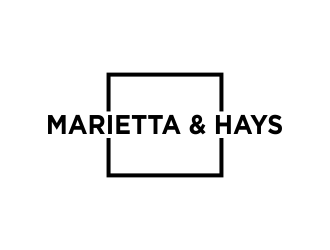 Marietta & Hays Real Estate  logo design by Greenlight