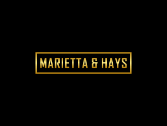 Marietta & Hays Real Estate  logo design by FirmanGibran