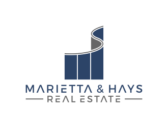 Marietta & Hays Real Estate  logo design by BlessedArt