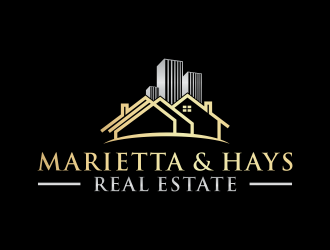 Marietta & Hays Real Estate  logo design by BlessedArt