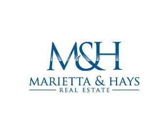 Marietta & Hays Real Estate  logo design by NikoLai