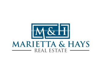 Marietta & Hays Real Estate  logo design by Nurmalia