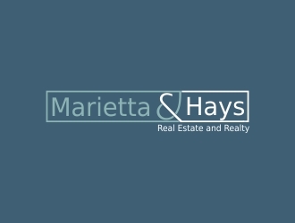 Marietta & Hays Real Estate  logo design by onetm