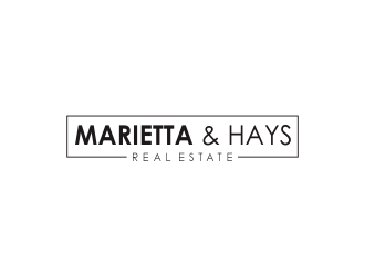 Marietta & Hays Real Estate  logo design by kanal
