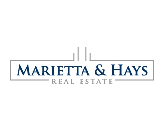 Marietta & Hays Real Estate  logo design by Kirito