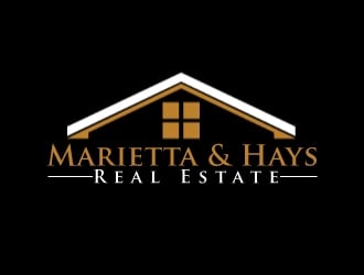 Marietta & Hays Real Estate  logo design by AamirKhan