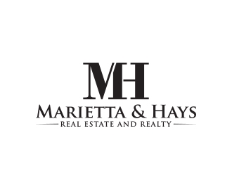 Marietta & Hays Real Estate  logo design by MarkindDesign