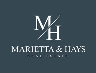 Marietta & Hays Real Estate  logo design by frontrunner